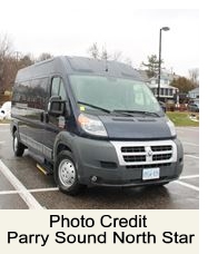Parry Sound - Belvedere - New Accessible Van