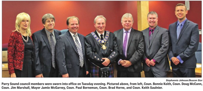 McCann Council Report - Town of Parry Sound